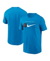 Nike Men's Teal Miami Marlins Team Swoosh Lockup T-Shirt