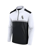 Fanatics Men's Black Chicago White Sox Unstoppable Quarter-Zip Top