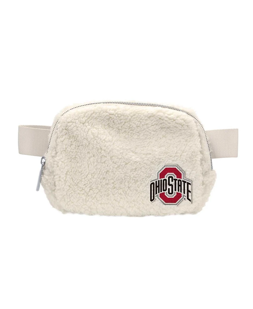 Logo Brands Ohio State Buckeyes Sherpa Fanny Pack