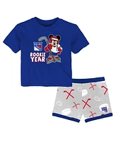 Outerstuff Toddler New York Rangers Disney Rookie Year T-Shirt Shorts Set