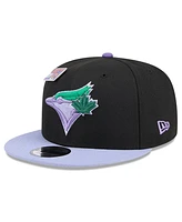 New Era Men's Black/Purple Toronto Blue Jays Grape Big League Chew Flavor Pack 9FIFTY Snapback Hat