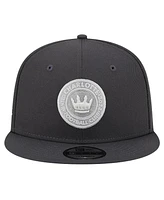 New Era Men's Charcoal Charlotte Fc Minted 9FIFTY Snapback Hat