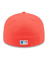 New Era Men's Cream Los Angeles Angels 2024 Mlb All-Star Game Low Profile 59FIFTY Fitted Hat