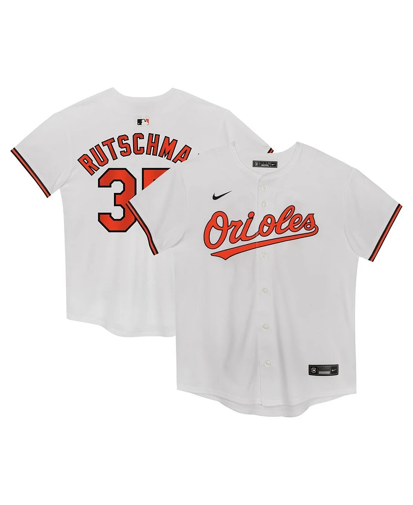 Nike Preschool Adley Rutschman White Baltimore Orioles Home Game Jersey