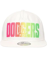 New Era Men's White Los Angeles Dodgers Spring Spectrum Golfer Snapback Hat