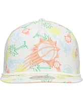 New Era Men's White Phoenix Suns Palm Trees and Waves Golfer Adjustable Hat