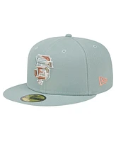 New Era Men's Green San Francisco Giants Spring Forest 59FIFTY Fitted Hat