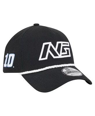 New Era Men's Black Noah Gragson 9FORTY Rope Adjustable Hat