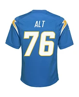 Nike Big Boys and Girls Joe Alt Powder Blue Los Angeles Chargers 2024 Nfl Draft First Round Pick Player Game Jersey