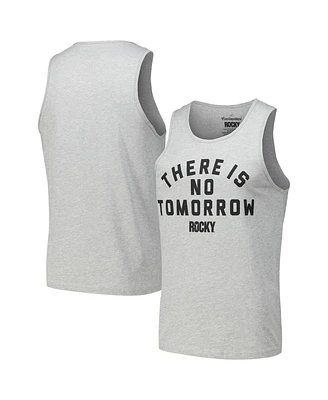 Contenders Clothing Men's Heather Gray Rocky There Is No Tomorrow Tank Top