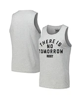 Contenders Clothing Men's Heather Gray Rocky There Is No Tomorrow Tank Top