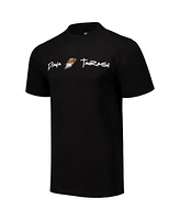 Round21 Men's and Women's Diana Taurasi Black Phoenix Mercury Player Signature Name Number T-Shirt