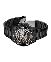 Kenneth Cole New York Men's Automatic Black Stainless Steel Watch 43MM