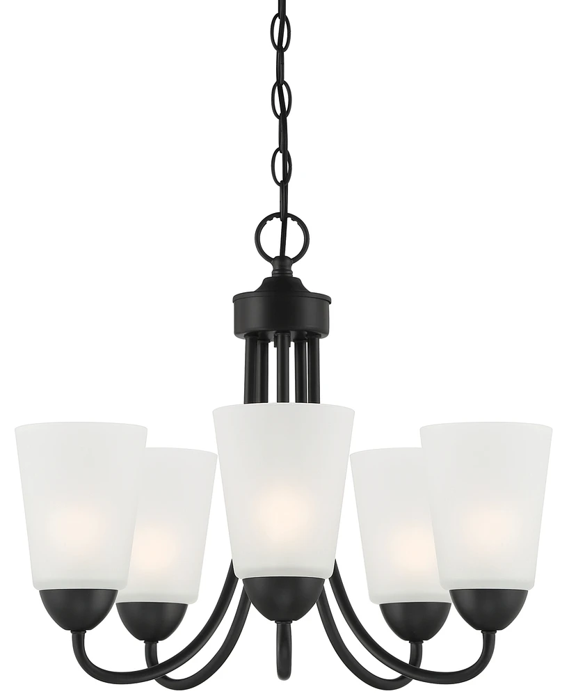 Designers Fountain Malone 20" Metal 5 Light Chandelier