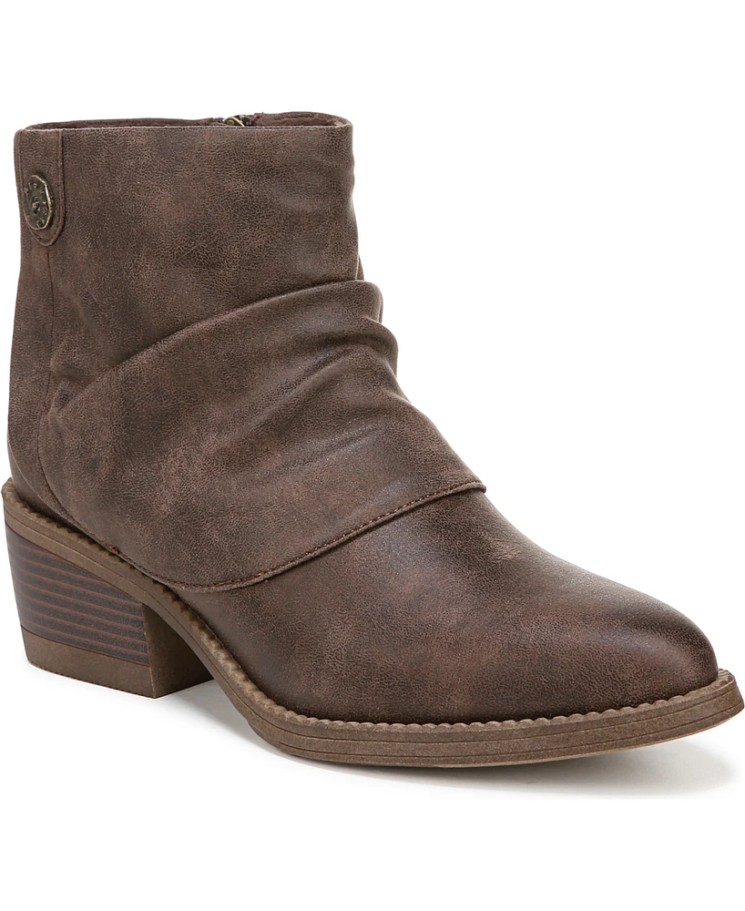 Blowfish Malibu Women's Riley Almond Toe Block Heel Booties