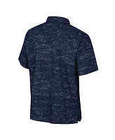 Colosseum Men's Navy Ole Miss Rebels Ozark Button-Up Shirt