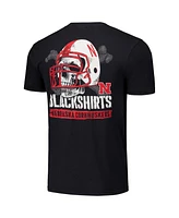 Image One Men's and Women's Black Nebraska Huskers Hyper Local Shirts T-Shirt