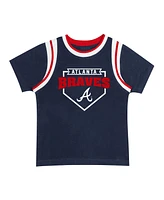 Fanatics Preschool Atlanta Braves Loaded Base T-Shirt Shorts Set