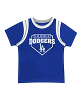 Fanatics Preschool Los Angeles Dodgers Loaded Base T-Shirt Shorts Set