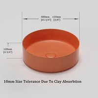 Stylish Ceramic Vessel Sink for Bathrooms