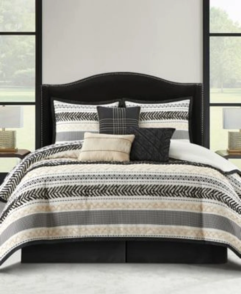 Stratford Park Kitana Clip Jacquard Comforter Sets