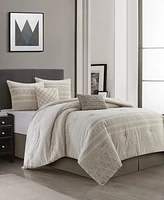 Stratford Park Cleluya Cotton Jacquard 6-Pc. Comforter Set