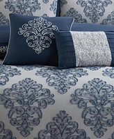 Stratford Park Lubava Clip Jacquard 10-Pc. Comforter Set