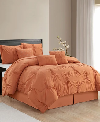 Stratford Park Nargiz Pintuck 7-Pc. Comforter Set