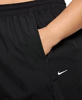 Nike Plus Windrunner High-Waist Woven Open-Hem Pants