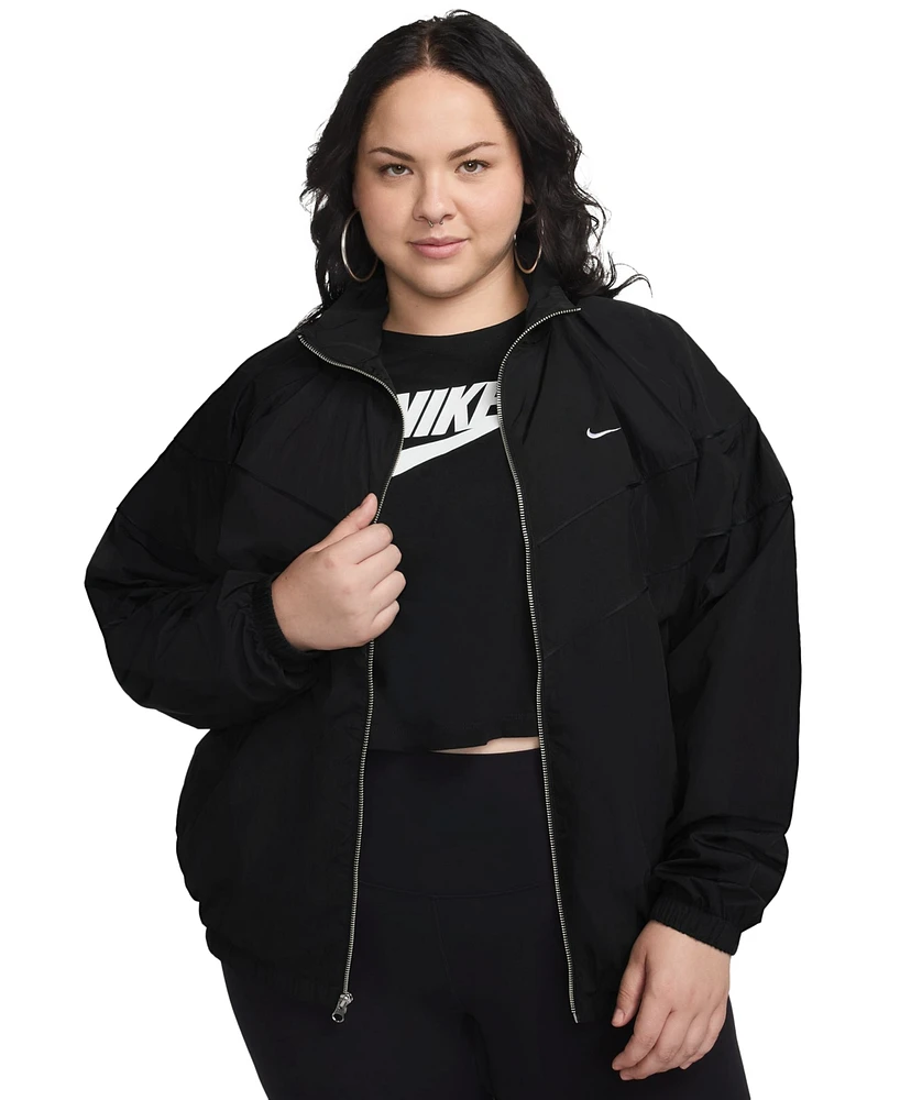 Nike Plus Windrunner Loose Uv Woven Full-Zip Jacket