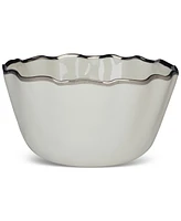 Certified International Regency Deep Metallic-Trim Porcelain Bowl