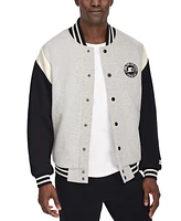 Starter Men's Heavyweight Fleece Varsity Jacket