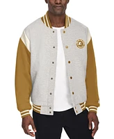 Starter Men's Heavyweight Fleece Varsity Jacket