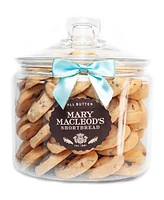 Mary Macleod's Shortbread Cookie Gift Jar of Chocolate Crunch Shortbread, 65 Count