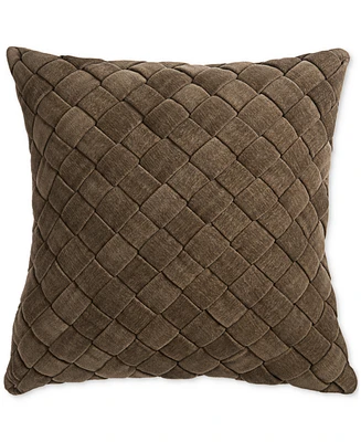 Hotel Collection Chenille Decorative Pillow, 18" x 18", Exclusively at Macy's