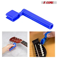 5 Core Guitar String Winder Bridge Pin Remover Acoustic Electric Guitars Repair Maintenance Tool Peg Puller Strings Extractor