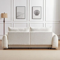 Lambswool 2-Seater Sofa with Cushions