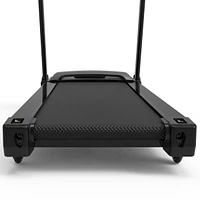 3.5HP Foldable Treadmill with Bluetooth, Shock Absorption, and App