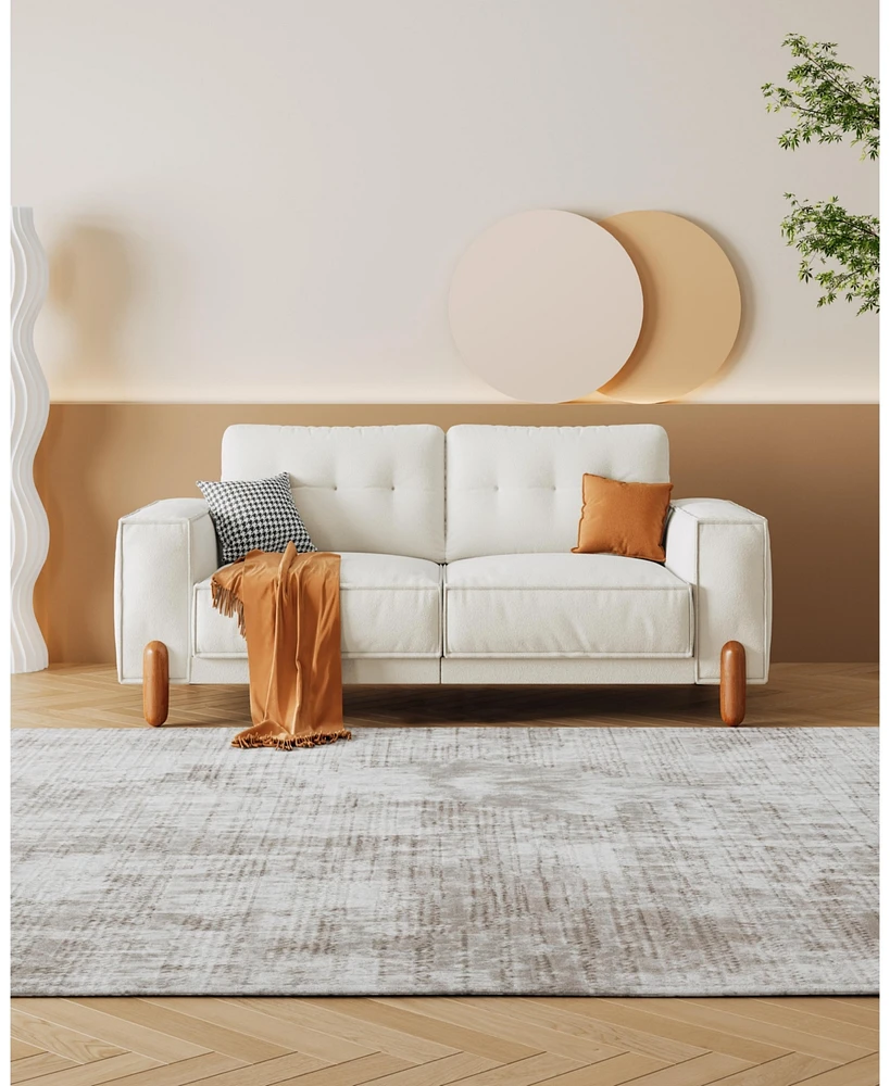 Streamdale Furniture Modern Chenille Sofa: Comfort and Style for Small Spaces