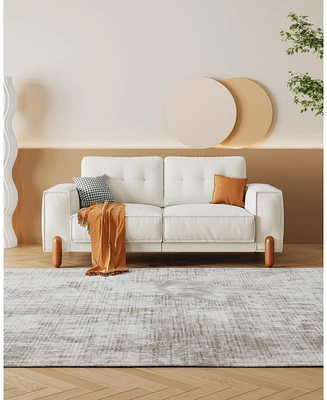 Simplie Fun Modern Chenille Sofa: Comfort and Style for Small Spaces