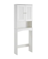 Over-the-Toilet Bathroom Storage Cabinet with Adjustable Shelf