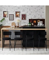 Teddy Fabric Bar Stools: Comfort, Style, and Durability