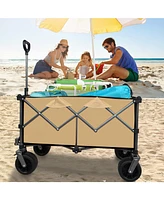 Streamdale Furniture Collapsible Beach Wagon: Large Capacity, Foldable, Durable