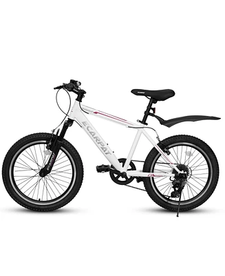 Streamdale Furniture 20" Kids Bike with Shock Absorber, 7-Speed, for Heights 42-56