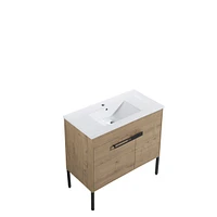 36" Freestanding/Floating Bathroom Vanity Cabinet (Sink Excluded