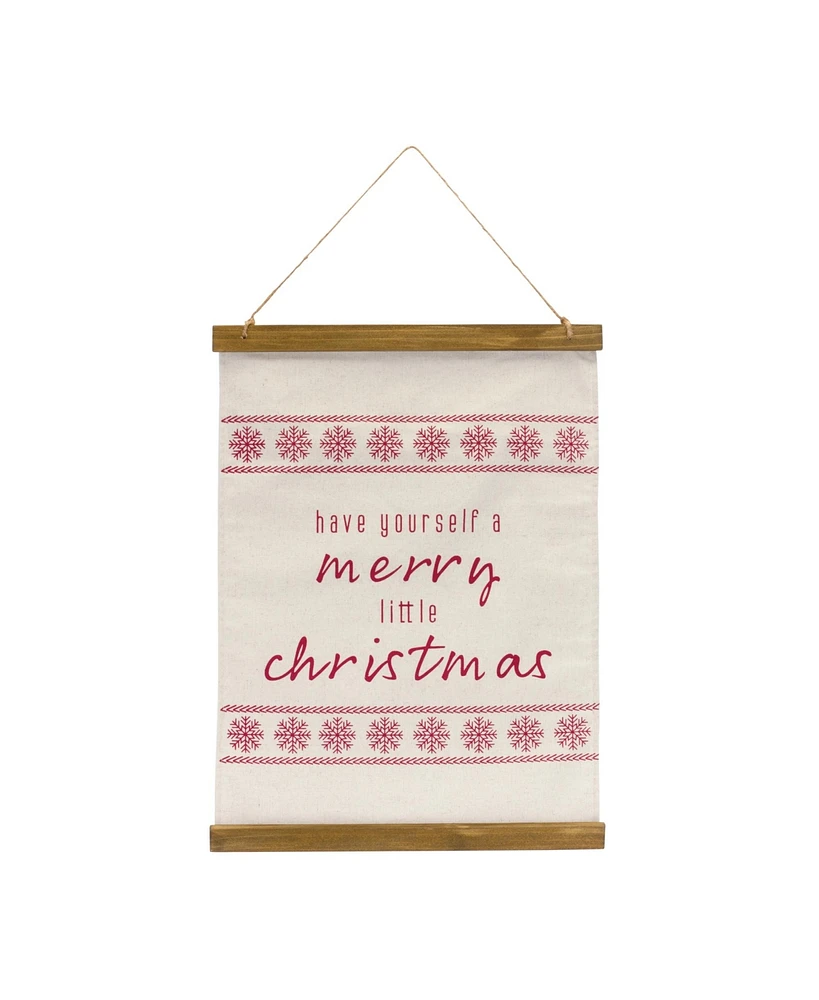 Slickblue Merry Christmas Banner Festive Holiday Decoration