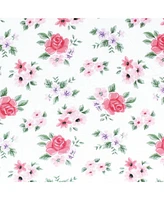 Hudson Baby Infant Girl Changing Pad Cover