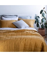 French Linen 3pc Quilt & Sham Set