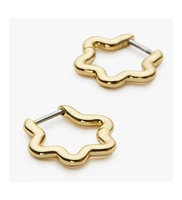 Ana Luisa Gold Hoop Earrings - Onda Mini