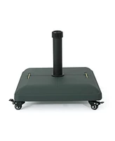 Streamdale Furniture Concrete Umbrella Base With Wheels For Patio